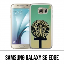 Samsung Galaxy S6 Edge Hülle - Starbucks Vintage