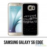 Samsung Galaxy S6 Edge Hülle - Stranger Things Alphabet
