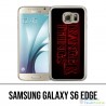 Custodia per Samsung Galaxy S6 Edge - Logo di Stranger Things