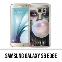 Custodia per Samsung Galaxy S6 Edge - Suicide Squad Harley Quinn Bubble Gum