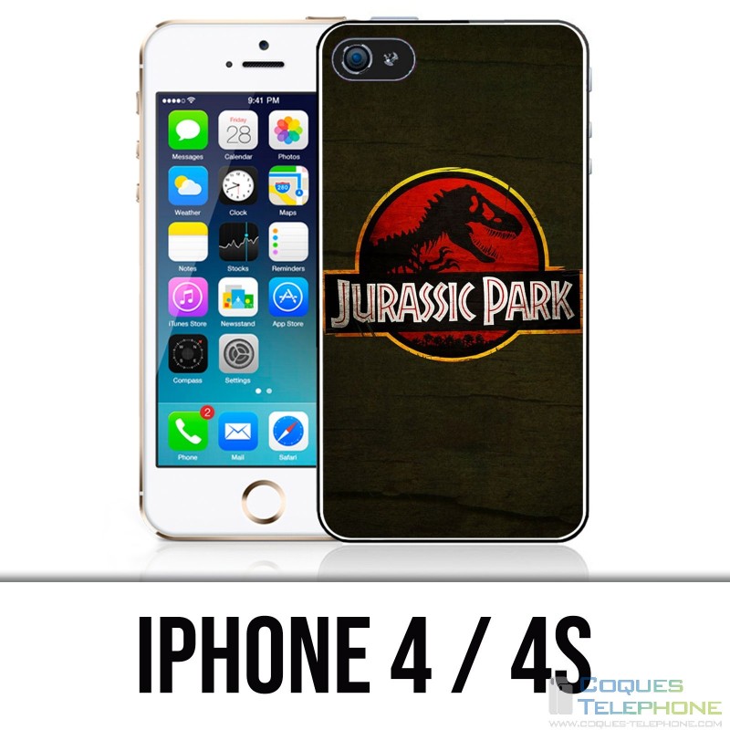 Coque iPhone 4 / 4S - Jurassic Park