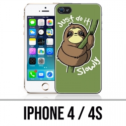 IPhone 4 / 4S Case - Just Do It Slowly