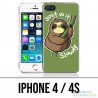 Funda iPhone 4 / 4S - Solo hazlo lentamente