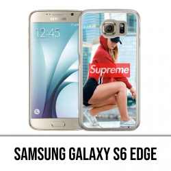 Coque Samsung Galaxy S6 EDGE - Supreme Girl Dos