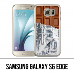 Carcasa Samsung Galaxy S6 edge - Alu Chocolate Tablet