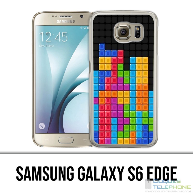 Samsung Galaxy S6 Edge Hülle - Tetris