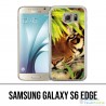 Samsung Galaxy S6 Edge Case - Tiger Leaves