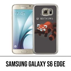 Coque Samsung Galaxy S6 EDGE - To Do List Panda Roux