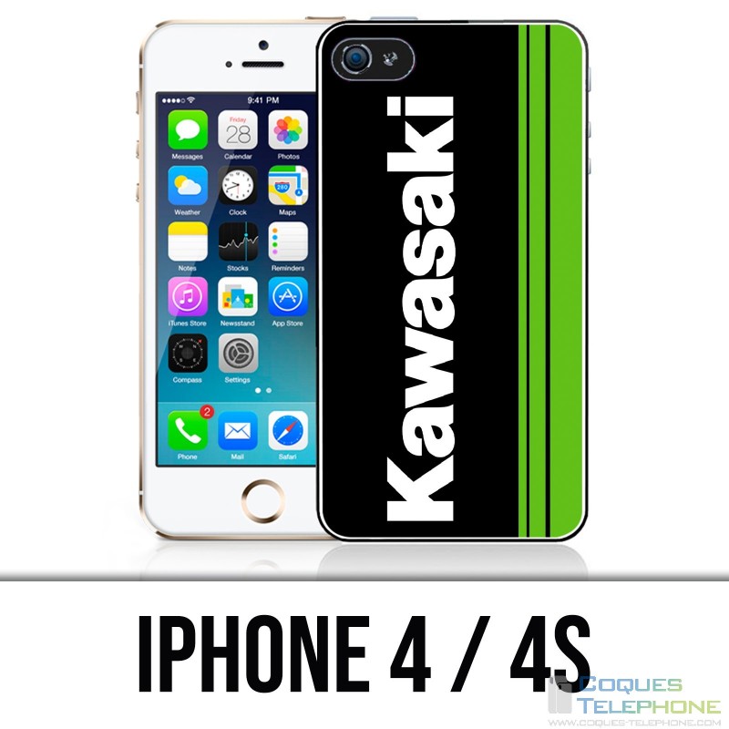 Custodia per iPhone 4 / 4S - Logo Kawasaki Ninja
