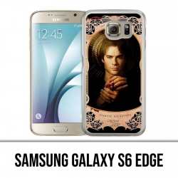 Coque Samsung Galaxy S6 EDGE - Vampire Diaries Damon