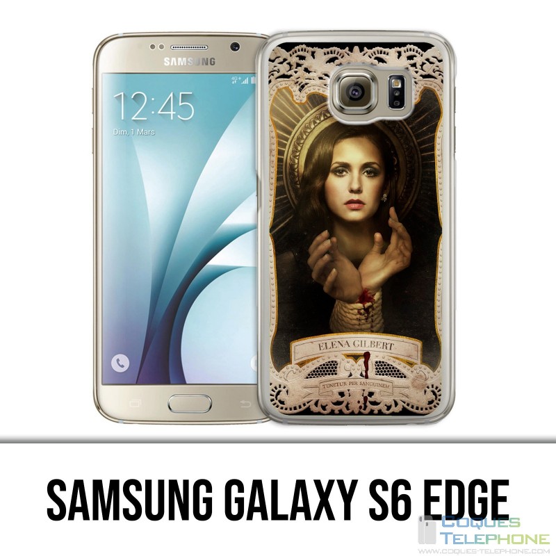 Samsung Galaxy S6 Edge Hülle - Elena Vampire Diaries