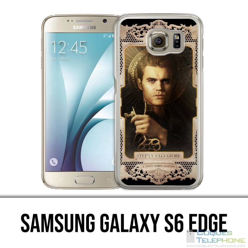 Coque Samsung Galaxy S6 EDGE - Vampire Diaries Stefan