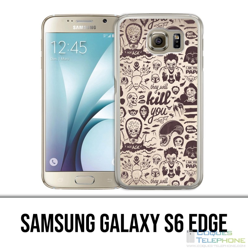Custodia per Samsung Galaxy S6 Edge - Naughty Kill You
