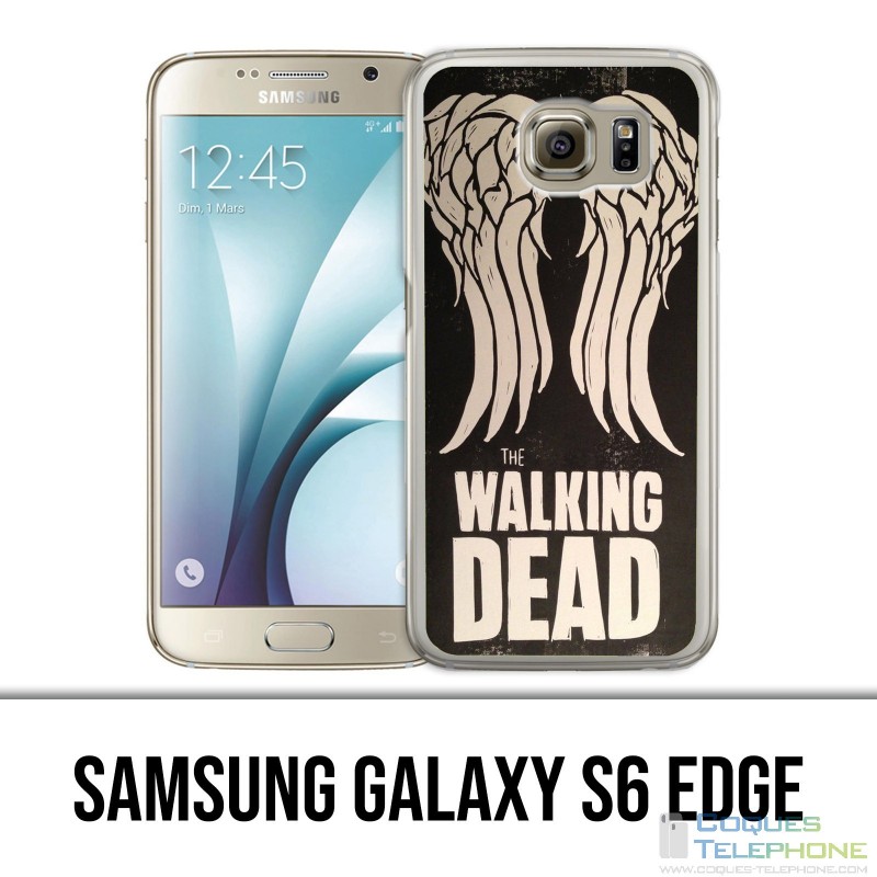 Custodia per Samsung Galaxy S6 Edge - Walking Dead Wings Daryl
