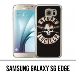 Funda Samsung Galaxy S6 Edge - Logotipo de Walking Dead Negan Lucille