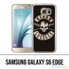 Samsung Galaxy S6 Edge Hülle - Walking Dead Logo Negan Lucille