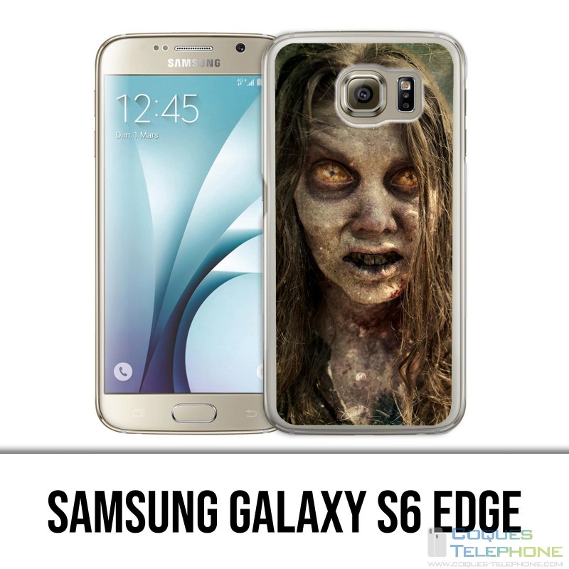 Samsung Galaxy S6 Edge Hülle - Walking Dead Scary