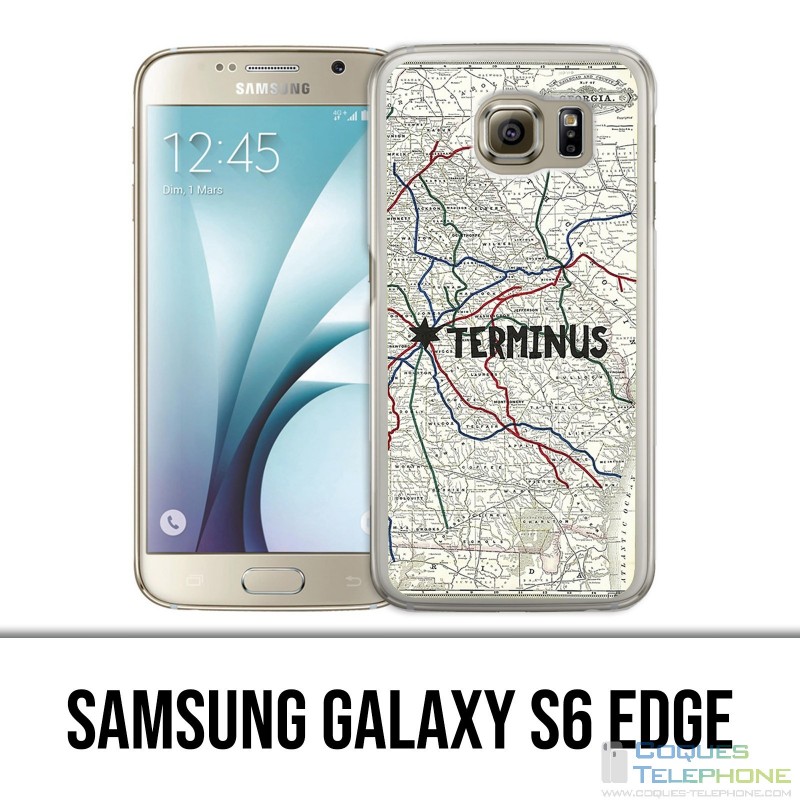 Samsung Galaxy S6 Edge Hülle - Walking Dead Terminus