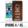 IPhone 4 / 4S Fall - behalten Sie ruhigen Groot
