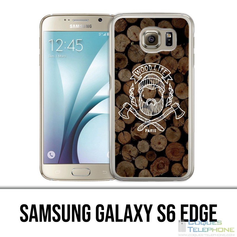 Carcasa Samsung Galaxy S6 Edge - Wood Life