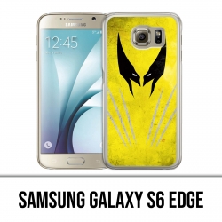 Samsung Galaxy S6 Edge Hülle - Xmen Wolverine Art Design