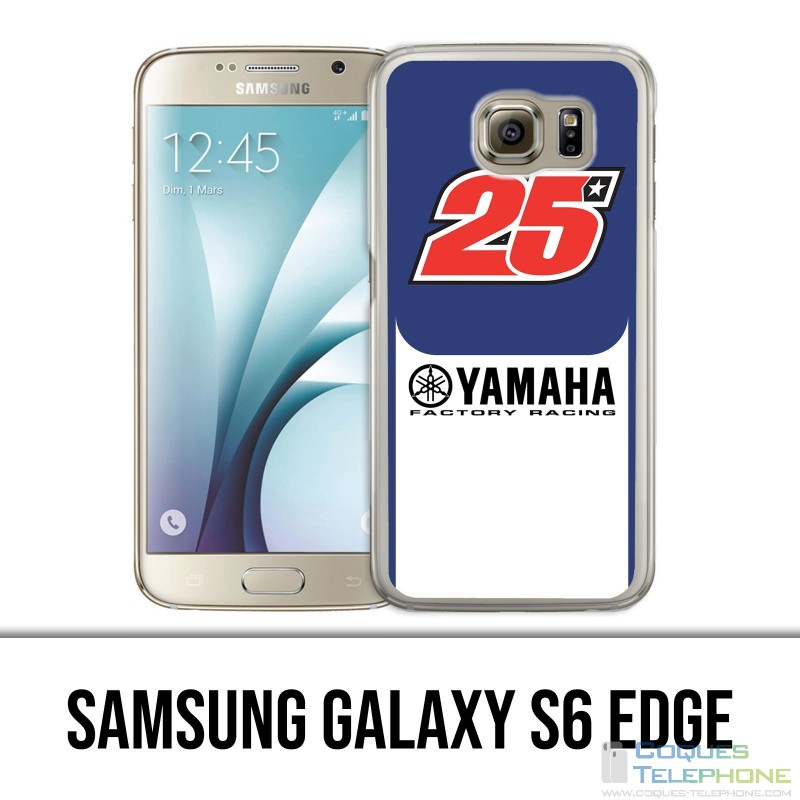 Samsung Galaxy S6 Edge Hülle - Yamaha Racing 25 Motogp Vinales