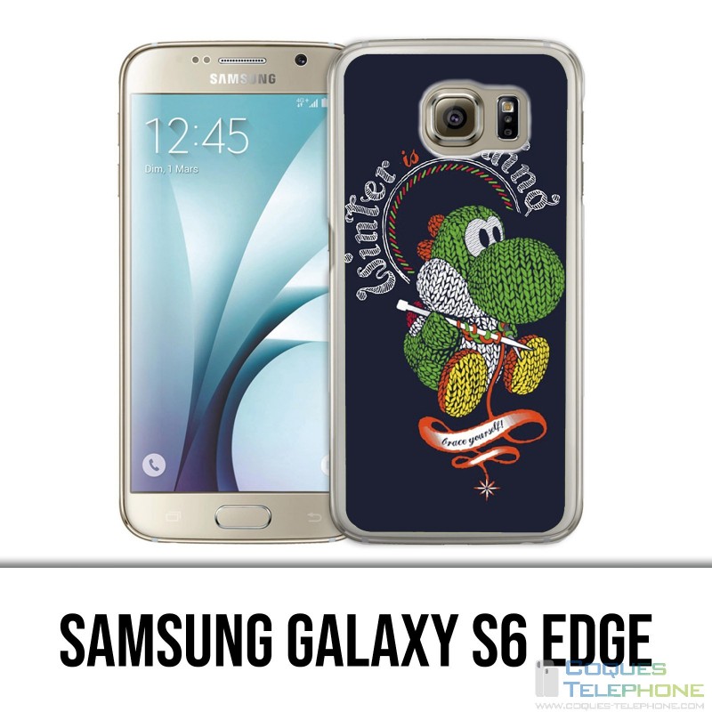 Coque Samsung Galaxy S6 EDGE - Yoshi Winter Is Coming