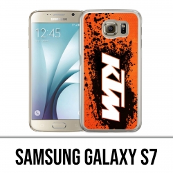 Carcasa Samsung Galaxy S7 - Galaxy Logo Ktm