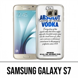 Samsung Galaxy S7 Hülle - Absolut Vodka