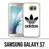 Coque Samsung Galaxy S7  - Adidas Classic Blanc