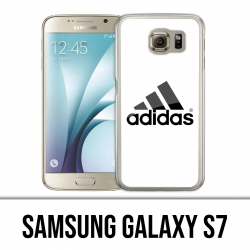 Custodia Samsung Galaxy S7 - Adidas Logo bianco