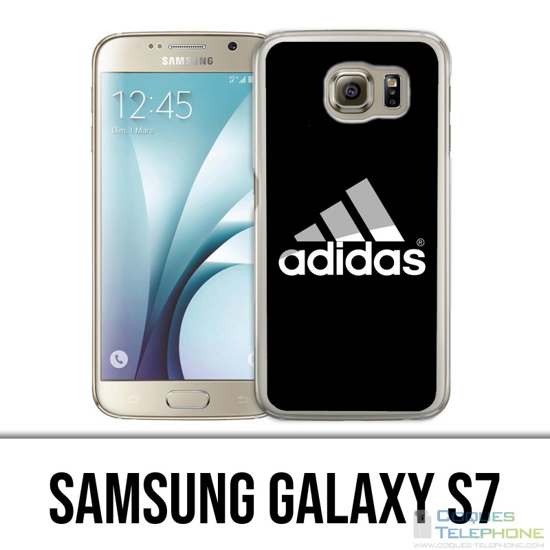 Coque Samsung Galaxy S7  - Adidas Logo Noir