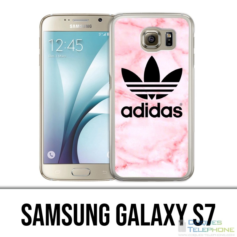 virtueel Aanpassen Hectare Samsung Galaxy S7 Case - Adidas Marble Pink