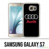 Coque Samsung Galaxy S7  - Audi Logo Métal