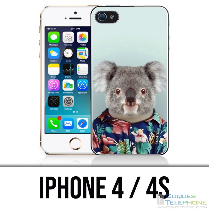 IPhone 4 / 4S Hülle - Koala-Kostüm
