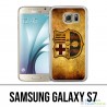 Samsung Galaxy S7 Hülle - Barcelona Vintage Fußball