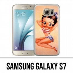Samsung Galaxy S7 Hülle - Vintage Betty Boop