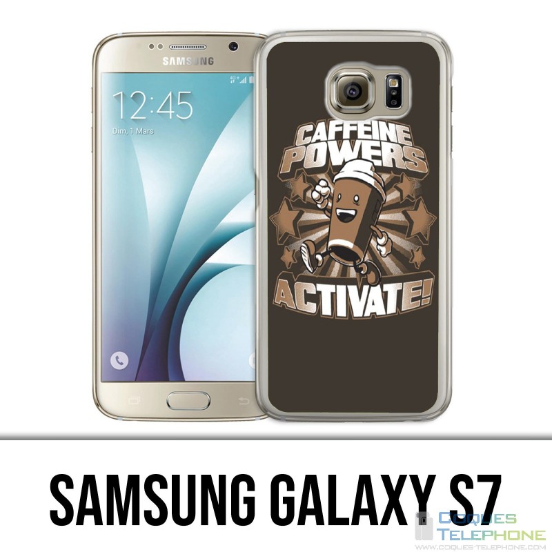 Coque Samsung Galaxy S7 - Cafeine Power