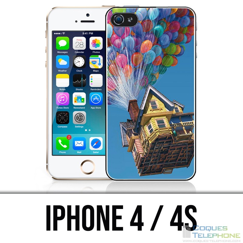 Funda iPhone 4 / 4S - Los globos de la casa superior