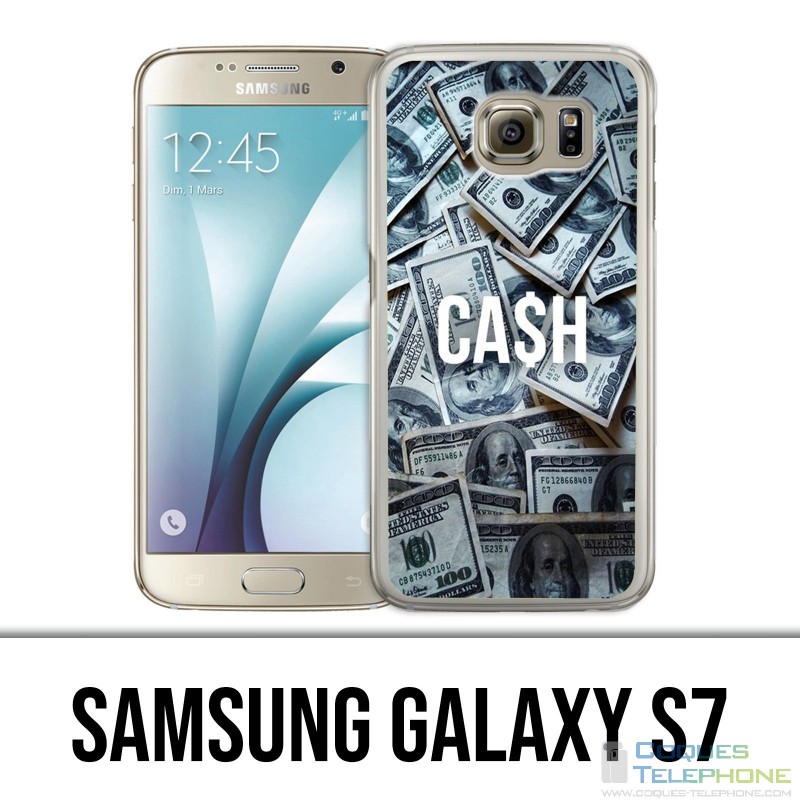 Coque Samsung Galaxy S7 - Cash Dollars