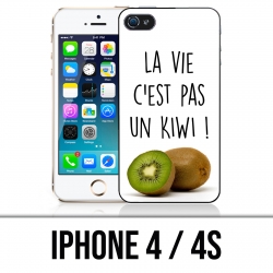 Coque iPhone 4 / 4S - La Vie Pas Un Kiwi