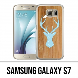 Custodia Samsung Galaxy S7 - Cervo di legno