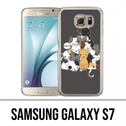 Coque Samsung Galaxy S7  - Chat Meow