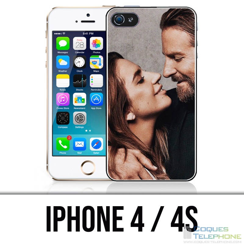 Funda iPhone 4 / 4S - Lady Gaga Bradley Star Star Cooper Born