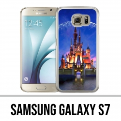 Samsung Galaxy S7 Hülle - Disneyland Castle