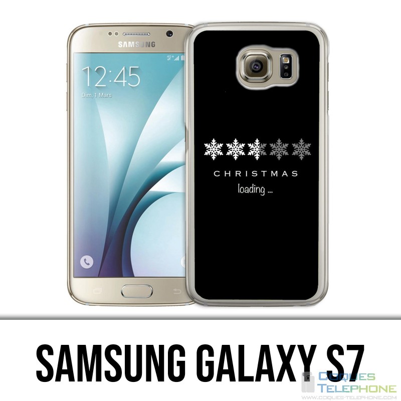 Custodia Samsung Galaxy S7 - Caricamento di Natale