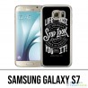 Custodia Samsung Galaxy S7 - Quote Life Fast Stop Guardati intorno