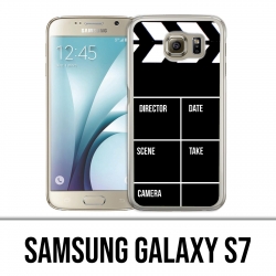 Samsung Galaxy S7 Hülle - Cinema Clapper