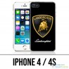 Coque iPhone 4 / 4S - Lamborghini Logo