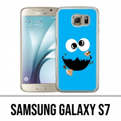 Samsung Galaxy S7 Hülle - Cookie Monster Face